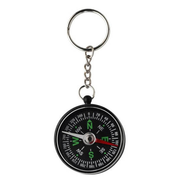 Relatiegeschenken kompas sleutelhanger 4 cm - Sleutelhangers
