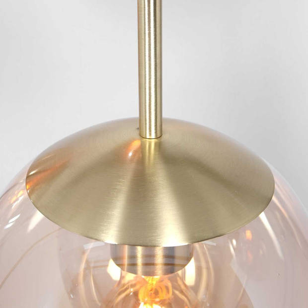 Steinhauer Hanglamp bollique L 120 cm B 25 cm 6 lichts 3499 messing