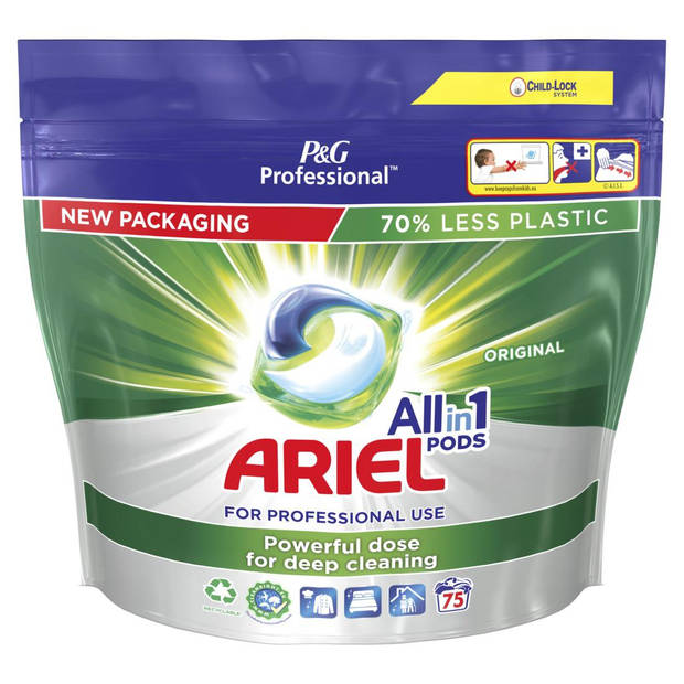 Ariel All-in-1 Pods Regular - 75 wasbeurten