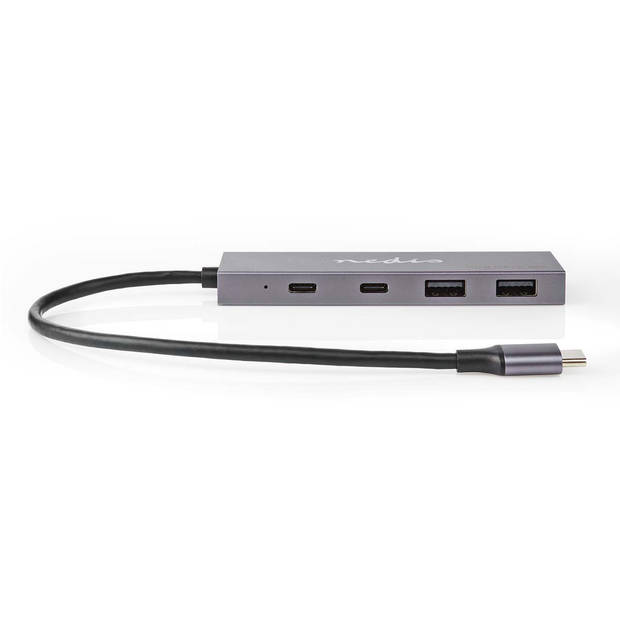 Nedis USB-Hub - UHUBU3450AT - Antraciet