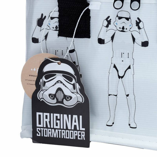 2x Stuks Kleine lunch koeltas - Stormtrooper print - 21 x 16 x 14 cm - 4,7 liter - Koeltas