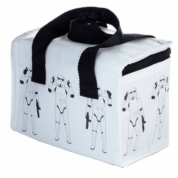 Kleine lunch koeltas - Stormtrooper print - 21 x 16 x 14 cm - 4,7 liter - Koeltas