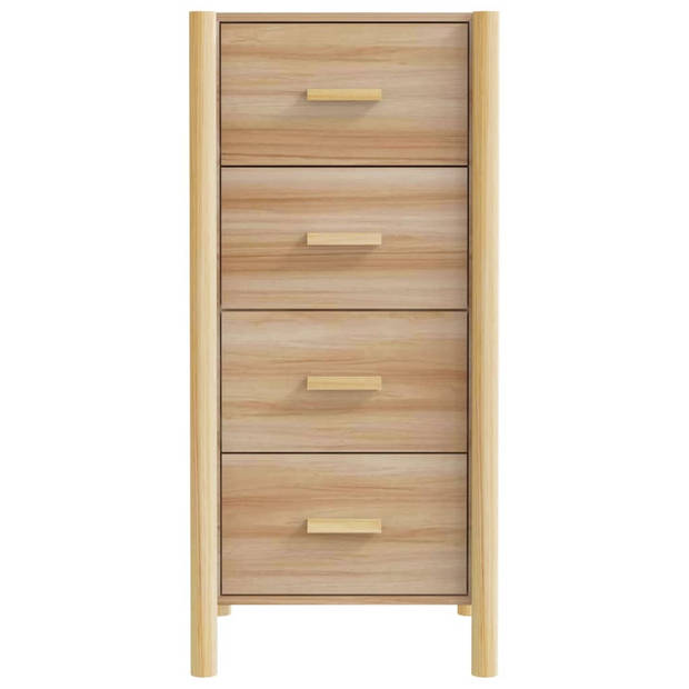 vidaXL Hoge kast 42x38x90 cm bewerkt hout