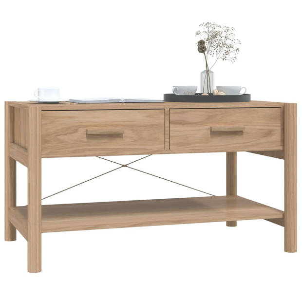 The Living Store Salontafel - Classic - Tafels - 82x48x45 cm - Duurzaam hout