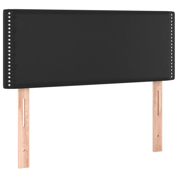 vidaXL Hoofdbord 100x5x78/88 cm kunstleer zwart