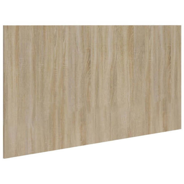 vidaXL Hoofdbord 160x1,5x80 cm bewerkt hout sonoma eikenkleurig