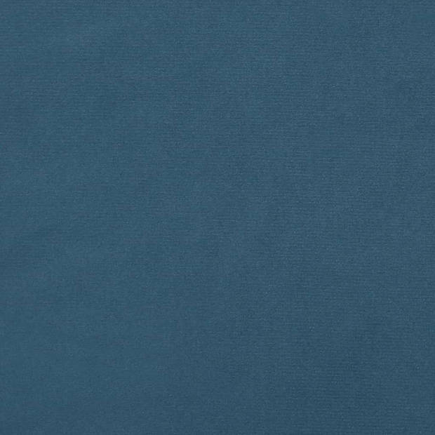 vidaXL Hoofdborden 4 st 100x5x78/88 cm fluweel donkerblauw