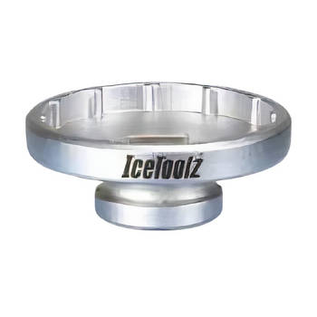 IceToolz trapassleutel 12T 50,4 mm T47 zilver