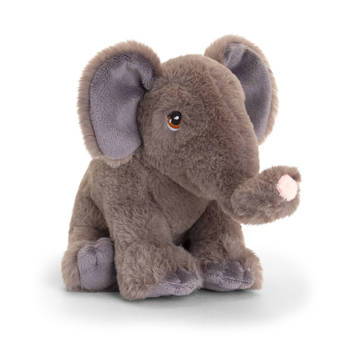 Pluche knuffel dier olifant 18 cm - Knuffeldier