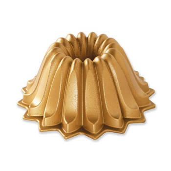 Nordic Ware - Tulband Bakvorm "Lotus Bundt Pan" - Nordic Ware Premier Gold