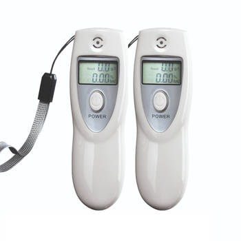 EM Alcohol Tester - Breathalyzer - set of 2