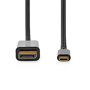 Nedis USB-C Adapter - CCGB64352BK20