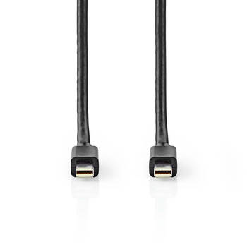 Nedis Mini DisplayPort-Kabel - CCGP37504BK20