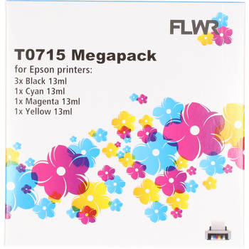 FLWR Epson T0711/2/3/4 Megapack cartridge