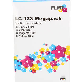 FLWR Brother LC-123 Megapack cartridge