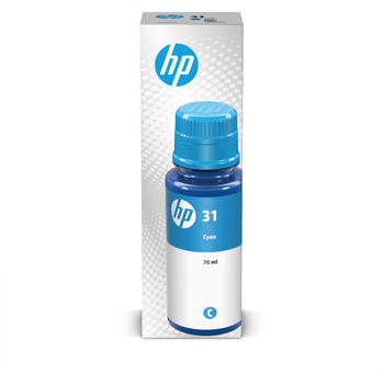 HP 31 Inktfles cyaan cartridge