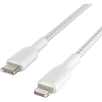 Belkin laadkabel Lightning/USB-C 1m (Wit)