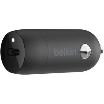 Belkin autolader USB-C 20W PD (Zwart)