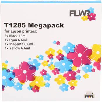 FLWR Epson T1281/2/3/4 Megapack cartridge