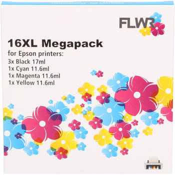 FLWR Epson T1631/2/3/4 Megapack cartridge