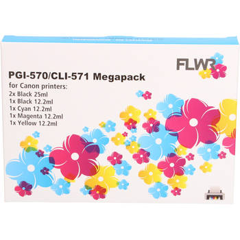 FLWR Canon PGI-570 / CLI-571 Megapack cartridge