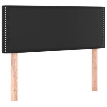 vidaXL Hoofdbord 80x5x78/88 cm kunstleer zwart