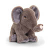 Pluche knuffel dier olifant 18 cm - Knuffeldier