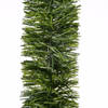 1x Kerst lametta guirlandes groen 270 cm kerstboom versiering/decoratie - Guirlandes