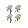 Hartman Sophie Studio dining armstoel - French green - Set van 4