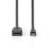 Nedis Mini DisplayPort-Kabel - CCGB37454BK02