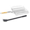 BBQ/barbecue grill mand 63 cm incl. schoonmaakborstel - barbecueroosters