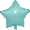 Folieballon ster Mint 18 inch 45 cm DM-products