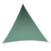 Premium kwaliteit schaduwdoek/zonnescherm Shae driehoek groen 4 x 4 x 4 meter - Schaduwdoeken