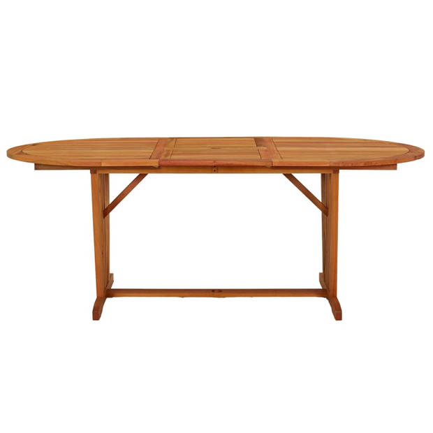 vidaXL Tuintafel 200x100x75 cm massief eucalyptushout