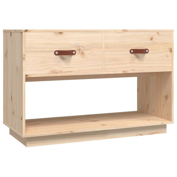 vidaXL Tv-meubel 90x40x60 cm massief grenenhout