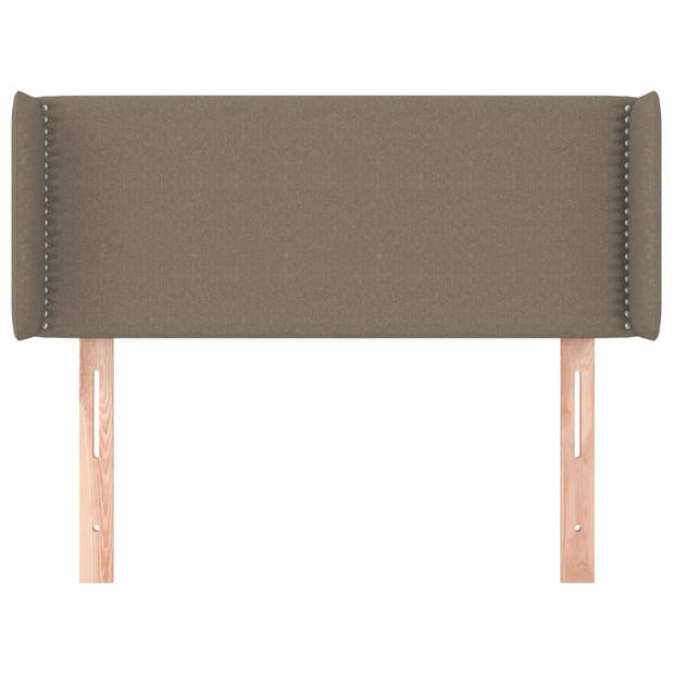 The Living Store Hoofdbord - Hoofdbord - 93 x 16 x 78/88 cm - Taupe