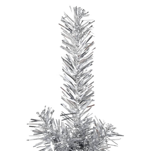 The Living Store Kerstboom - Halfrond - Kunst - 246 uiteinden - 180cm - Zilver