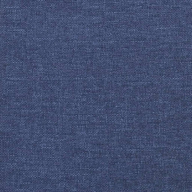 vidaXL Hoofdbord 80x5x78/88 cm stof blauw