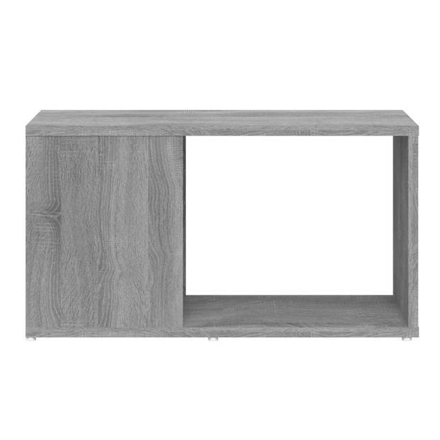 vidaXL Tv-meubel 60x24x32 cm bewerkt hout grijs sonoma eikenkleurig