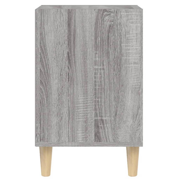 vidaXL Tv-meubel 100x35x55 cm bewerkt hout grijs sonoma eikenkleurig