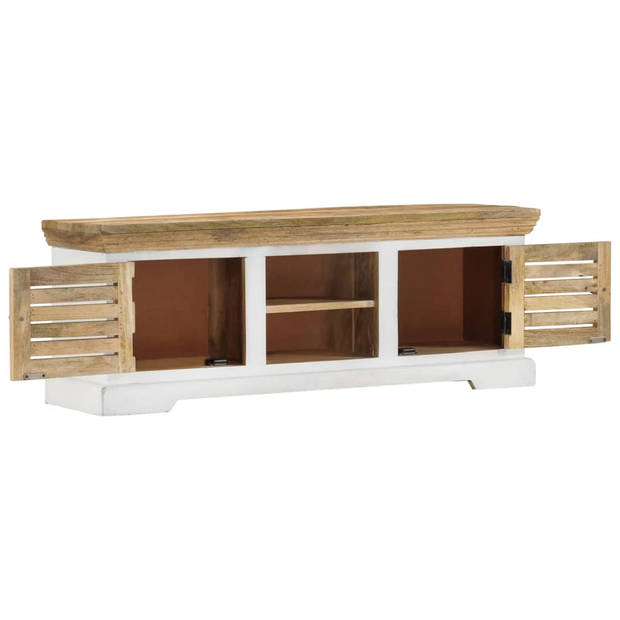 vidaXL Tv-meubel 110x30x40 cm massief mangohout