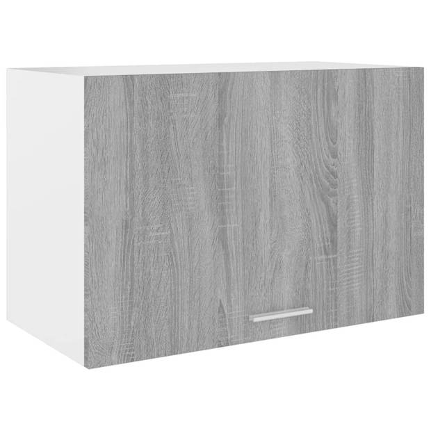 vidaXL Hangkast 60x31x40 cm bewerkt hout grijs sonoma eikenkleurig