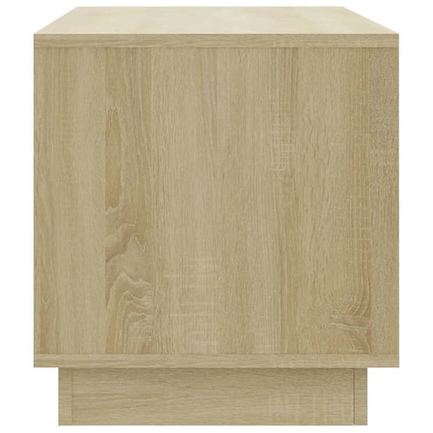 vidaXL Tv-meubel 102x41x44 cm bewerkt hout sonoma eikenkleurig