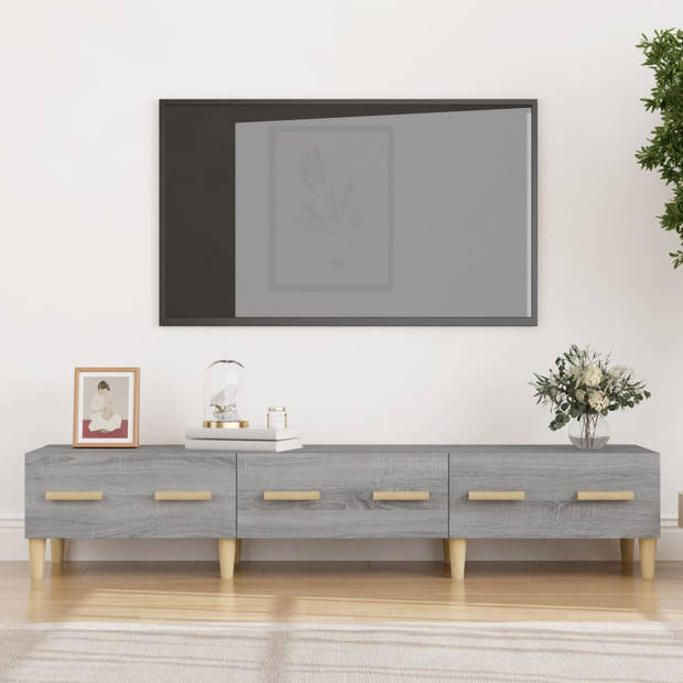 The Living Store TV Meubel - Sonoma Eiken - 150 x 34.5 x 30 cm - Modern en Stevig