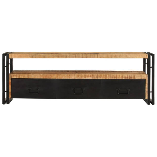 vidaXL Tv-meubel 120x30x40 cm massief mangohout