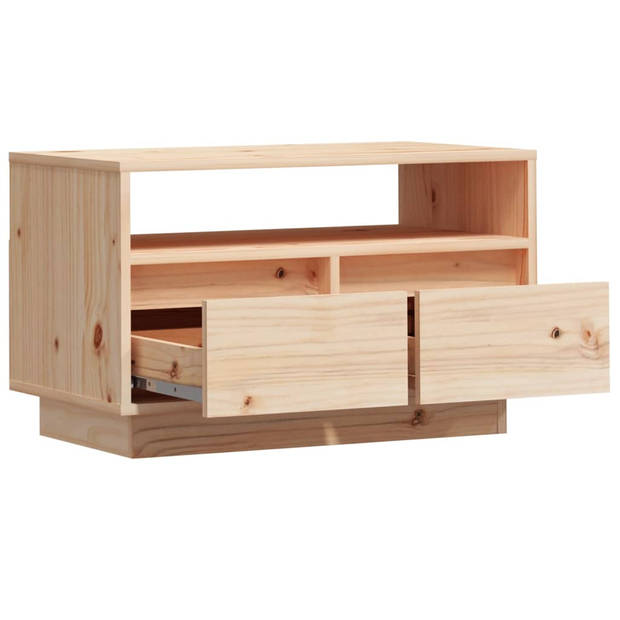 vidaXL Tv-meubel 60x35x37 cm massief grenenhout