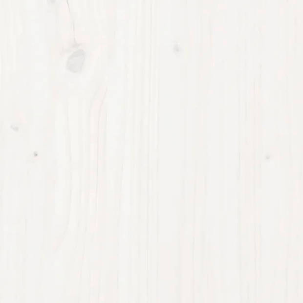 vidaXL Kinderbedframe 70x140 cm massief grenenhout wit