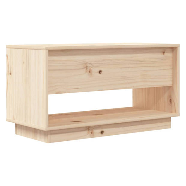 vidaXL Tv-meubel 74x34x40 cm massief grenenhout