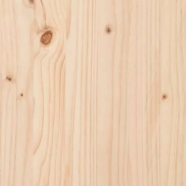 vidaXL Salontafel 80x50x40 cm massief grenenhout