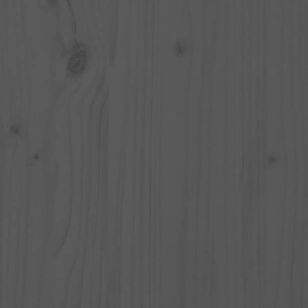 vidaXL Wasmand 44x44x76 cm massief grenenhout grijs